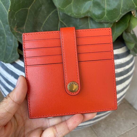 Coach Other - COACH MENS Heritage Card Case C3162
